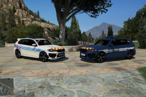 Police Munic. Noels' BMW X5M Regendage
