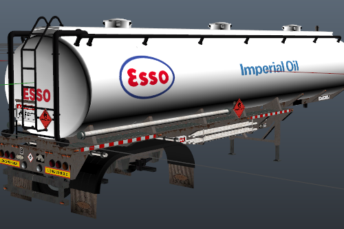 British ESSO Tanker Truck Lorry (UK) [Replace]