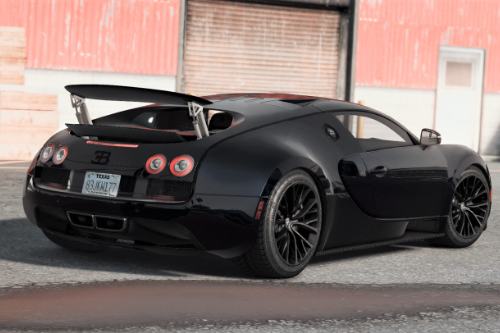 Bugatti Veyron Super Sport: Auto & Manual Spoiler