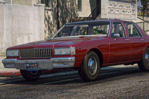 1989 Chevy Caprice: Sedan Replacement