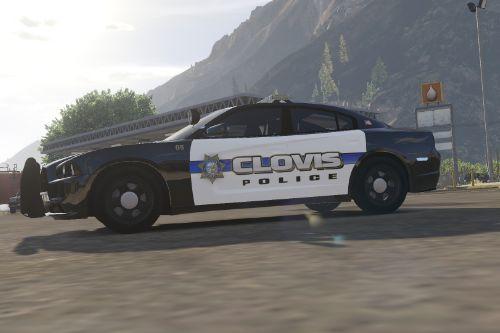Clovis Police Department Charger Skin