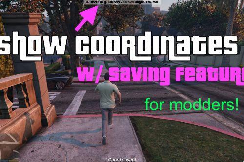 Track GTA Coords w/Saving Feature