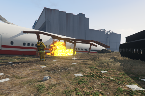 Crash planes in LS Airport [Map Editor + Menyoo]