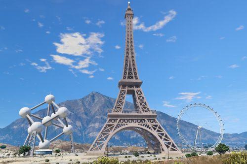 Explore 3 Famous Landmarks in GTA5