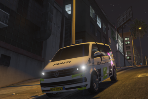 Danish Police Incident Commander VW T6 Multivan