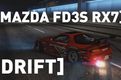 Slide in an FD3S RX7: Drifting