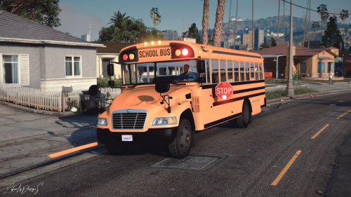 ELS 2015 Blue Bird School Bus