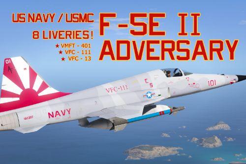 US Navy & USMC F-5E II: 8 Livery Add-On