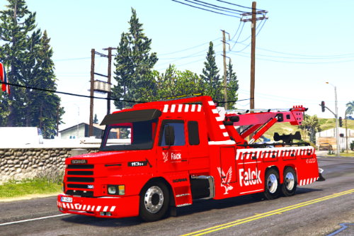 Falck Scania 113H: Tow Truck
