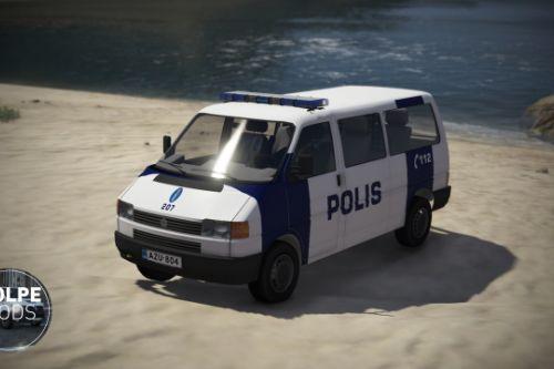 Finnish Police (Poliisi) VW Transporter T4 (ELS/Add-on)