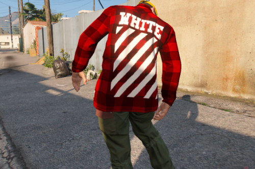 Flannel Off-White Outfits for GTA5 Players