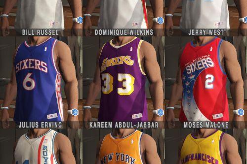 Franklin's NBA Legends Shirts Pack