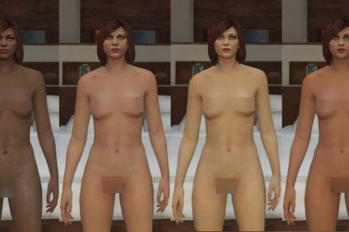 Nude Female MP Skins