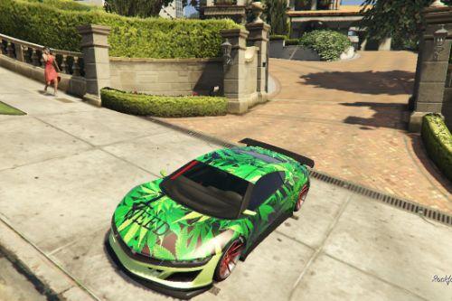 Jester's Weed Paintwork