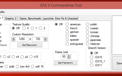 GTA V Cmd-Line Tool