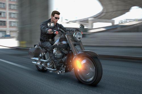 Fat Boy Terminator: GTA Motorcycle