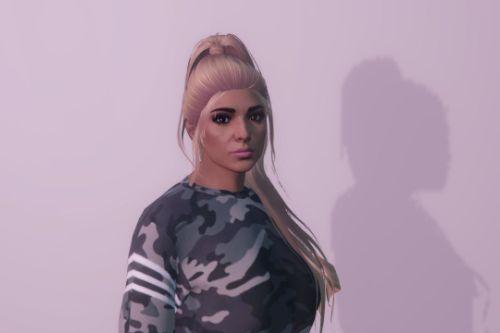 High Ponytail for MP Female Look