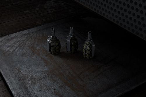 GTA: Ins2 F1 Frag Grenade