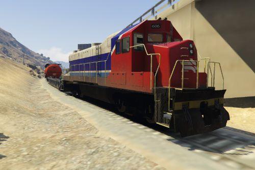 Israel Railways Freight Train