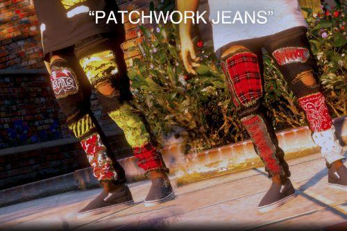 Jaden Smith Style Jeans - Patched Up!