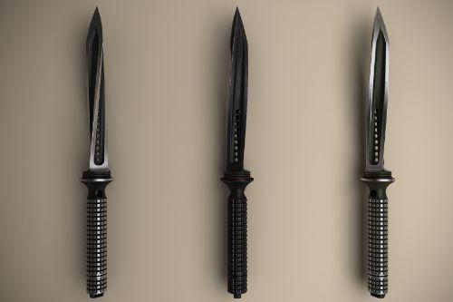 Jagdkommando Dagger: 3-Pronged Blade