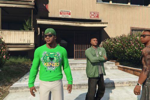 Kenzo Sweater Green - plaxor