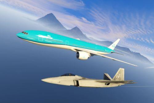 KLM Boeing 777-200: Fresh Livery