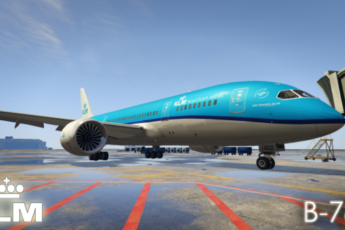 Paint Job: KLM Boeing 787 Dreamliner