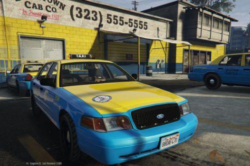 Taxi Paintjob: LA Ford Crown Vic