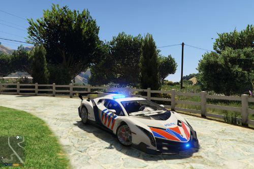 Lamborghini Veneno: Dutch Police Car