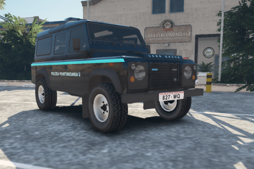 Land Rover Defender 110 Polizia Penitenziaria (FIVEM Ready) (SKIN)
