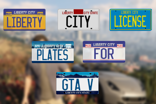 License Plates of Liberty City