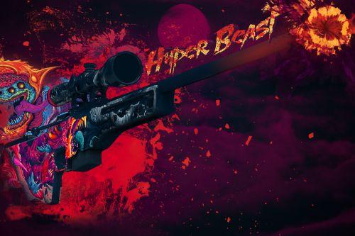 AWP Hyper Beast: Weapon Upgrades
