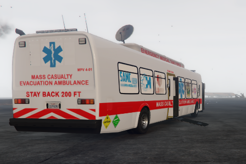Evac Ambulance Bus: ELS Add-On