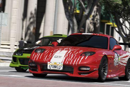 Dominic's Rx-7: Fast & Furious