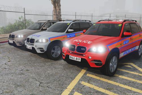 Police BMW X5 E70: ELS Pack