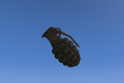 Animated MK2 Frag Grenade
