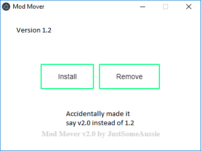 Move Mods Easily