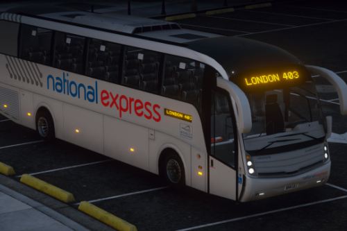 Volvo B9R Coach: National Express Levante