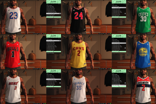 NBA Jerseys: Mega Pack