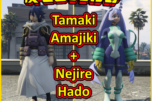 Nejire Hado & Tamaki Amajiki  (My Hero Academia / Boku no hero) [Add-On]