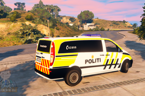 Police Car: Norwegian Vito Innsatsleder