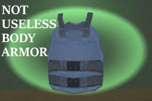 Defend Yourself: Not Useless Body Armor