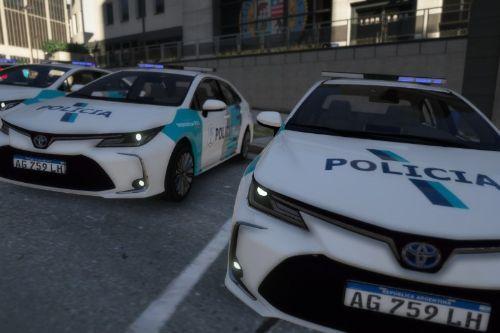 Toyota Corolla 2020 Argentina Police Paintjob