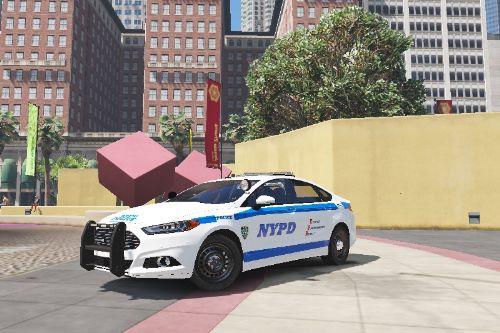 NYPD Ford Fusion Hybrid Texture
