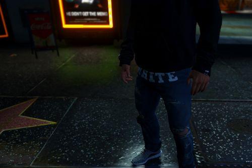 Off-White Gucci Jeans for Michael Franklin