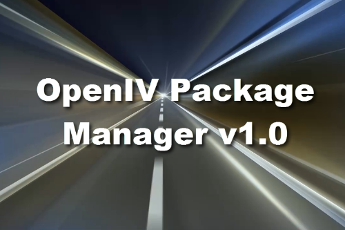 OpenIV Package Mgr: Tools