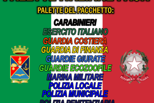 Palette Italiane Pack | Paletta - FF.OO. FF.AA. Servizi D'emergenza [ITA]