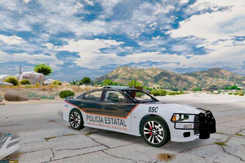 Policia Estatal Charger 2012 RT + Template