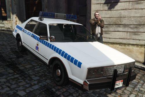 ???????? Policia Local Canaria (antigua rotulacion) y Taxi Canarias 1980 Albany Esperanto